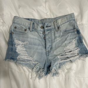american eagle jean shorts